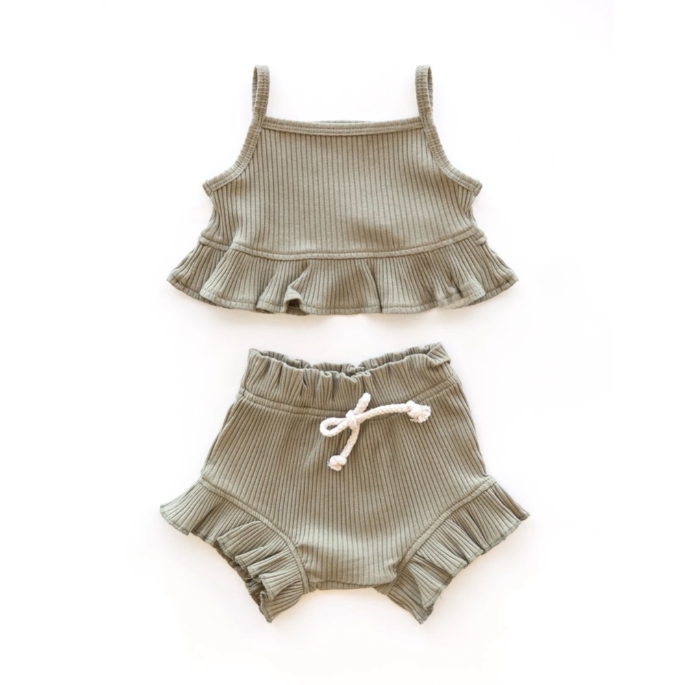 Baby Boutique Green Outfit